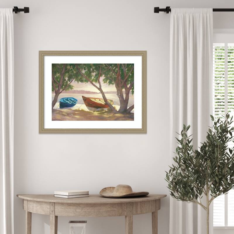 Lakeside No. 1 by Graham Reynolds Wood Framed Wall Art Print