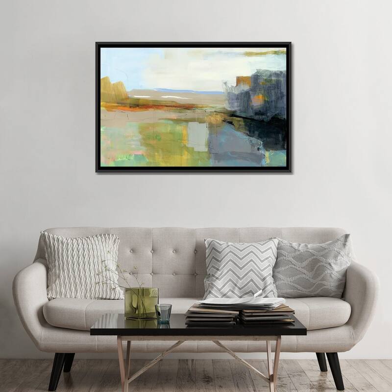iCanvas "Summer Vibes" by Kathleen Robbins Framed Canvas Print