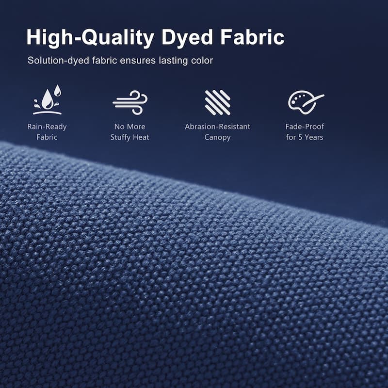 Outdoor 10FT LED Patio umbrella for Garden