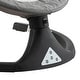 preview thumbnail 4 of 8, Grey Foldable Electric Baby Swing with Music 5 Gentle Swing Speeds and 3 Adjustable Seat - 28.35" L x 24.8" W x 18.5"-27.17" H