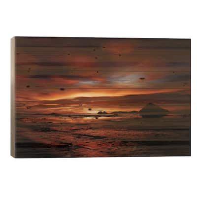 Colours Print On Wood by Fulvio Pellegrini - Multi-Color