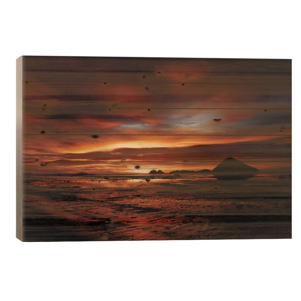 Colours Print On Wood by Fulvio Pellegrini - Multi-Color