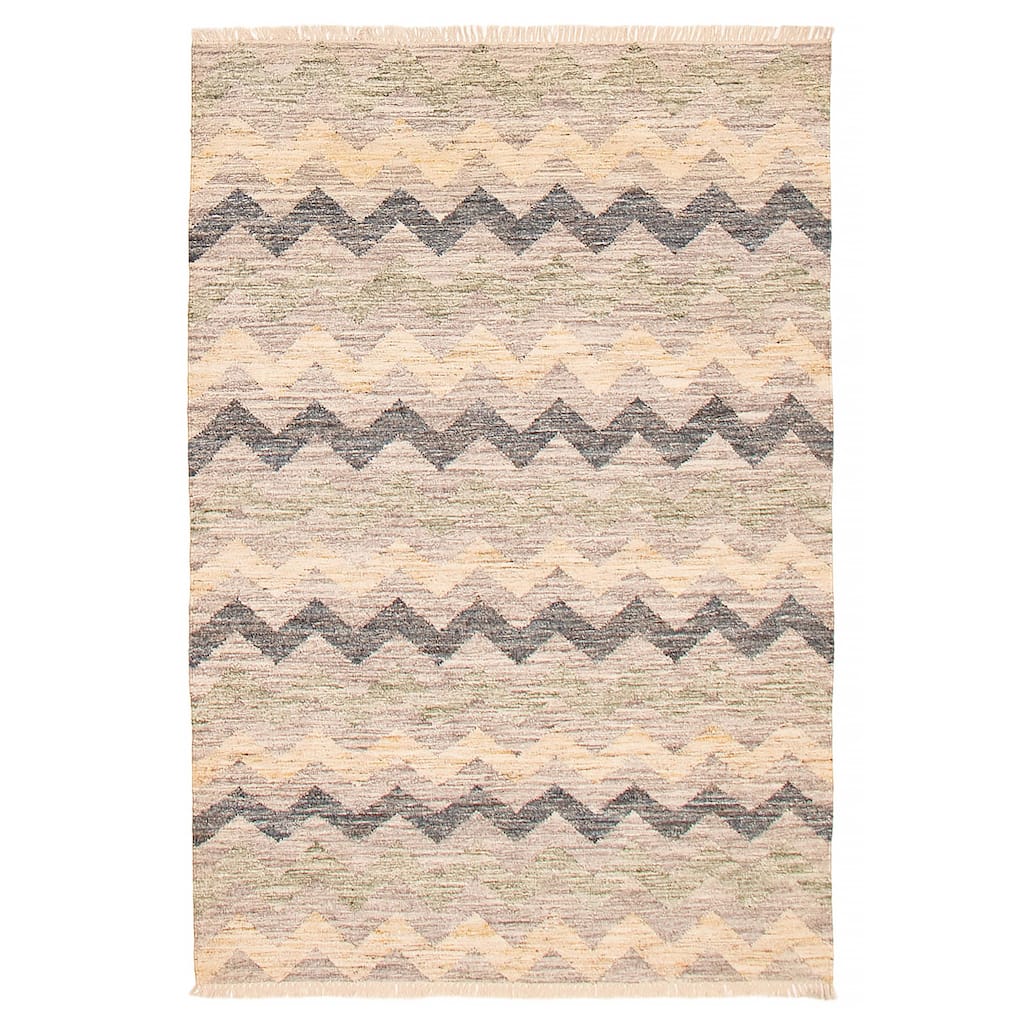Ankara FW Grey Kilim 5'1" x 7'6" - 5'1 x 7'6