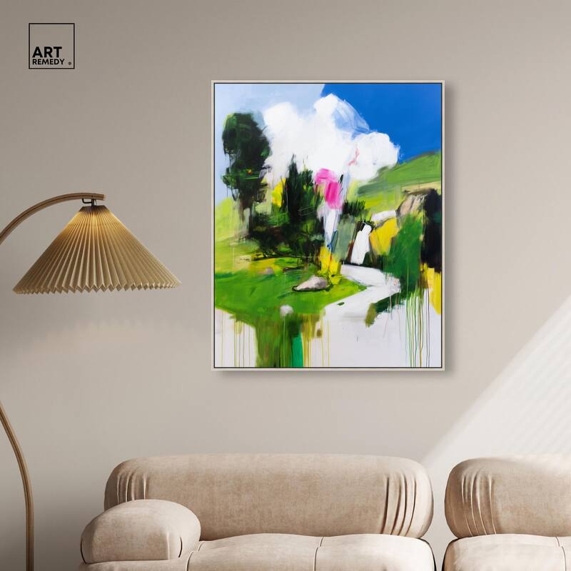 Swiss Fields Canvas by Art Remedy
