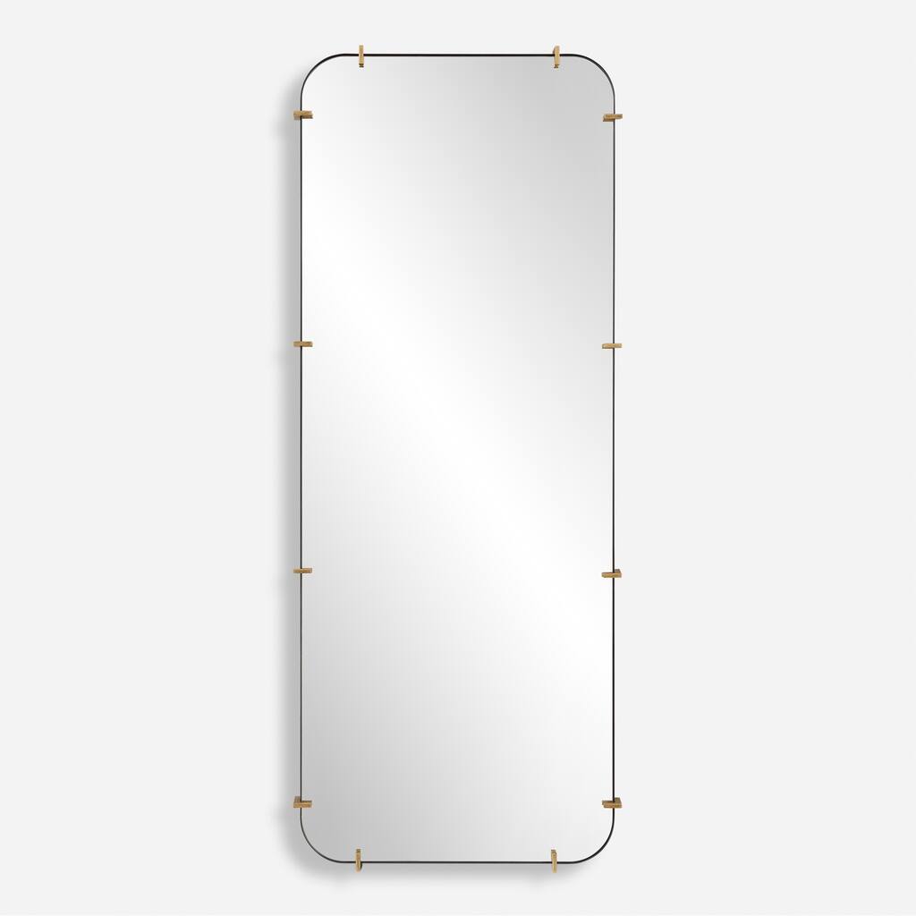 Uttermost Pali Industrial Dressing Mirror - 73.5'' H X 29.375'' W X 2.5'' D