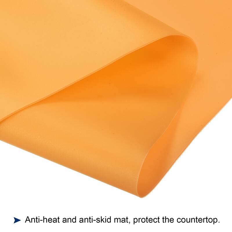 Silicone Counter Mat Heat Resistant Mat, for Counter Top, Tableware - 23.2x15.5inch