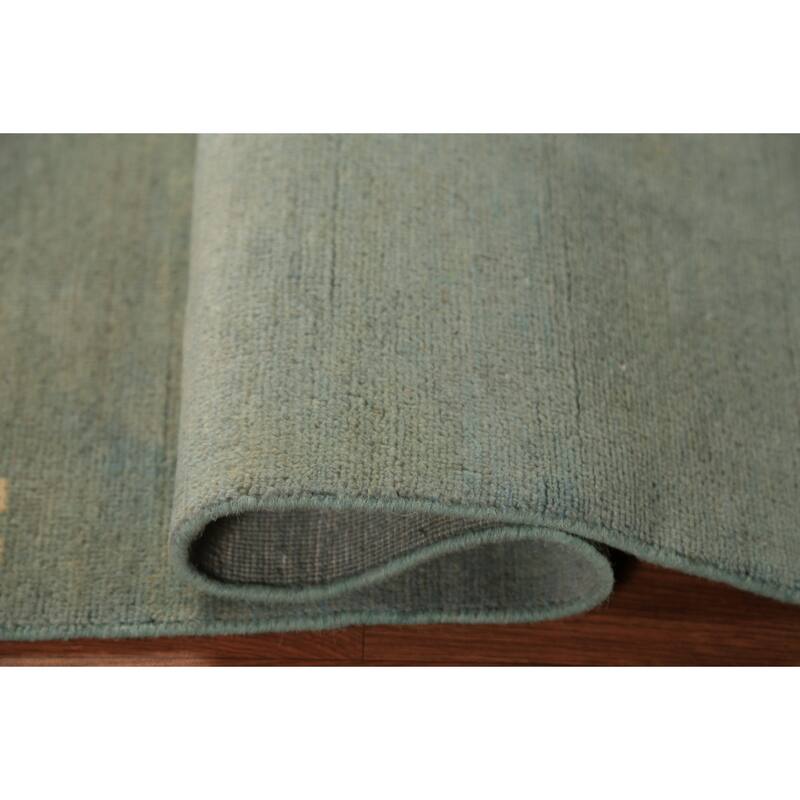 Modern Gabbeh Oriental Rug Handmade Solid Contemporary Wool Carpet - 2'6" x 4'0"