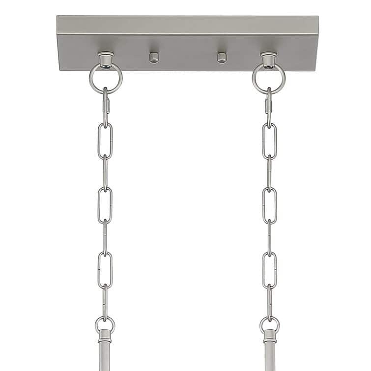 Acroma 5 Light 37 Inch Linear Modern Farmhouse Rectangle Chandelier-UL Certified