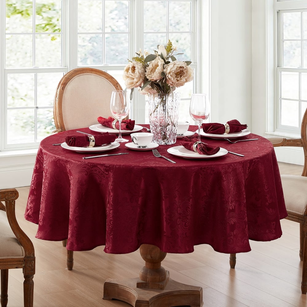 Caiden Elegance Damask Tablecloth