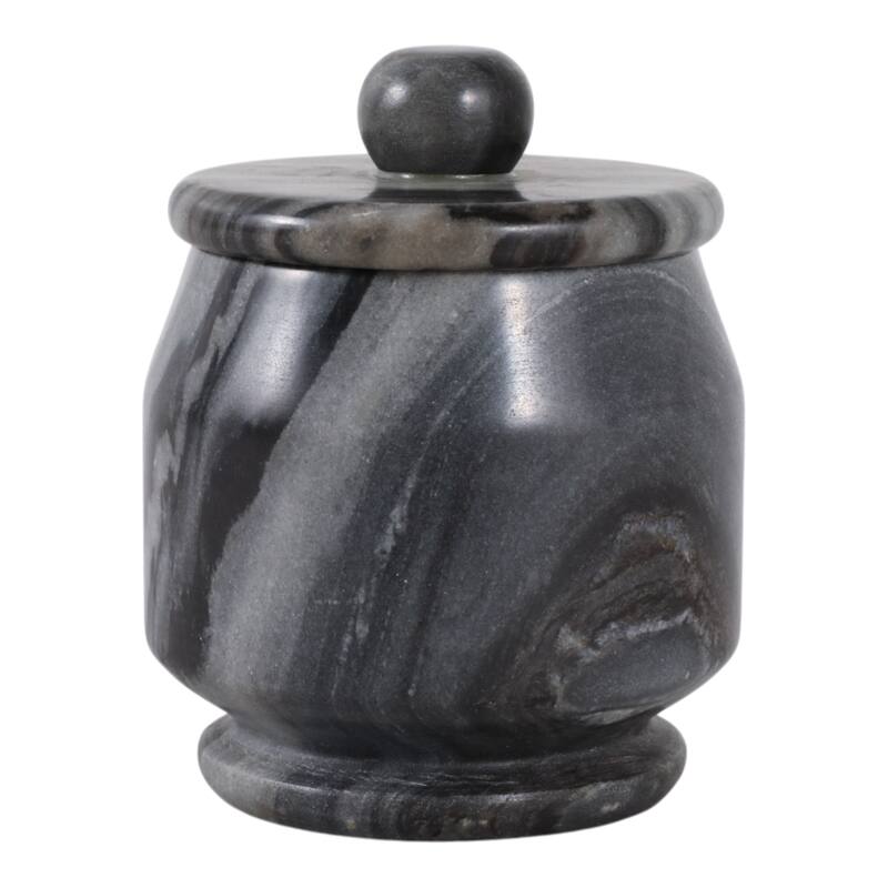 Stone Marble Decorative Jar Carved Tall Versatile Accent Display