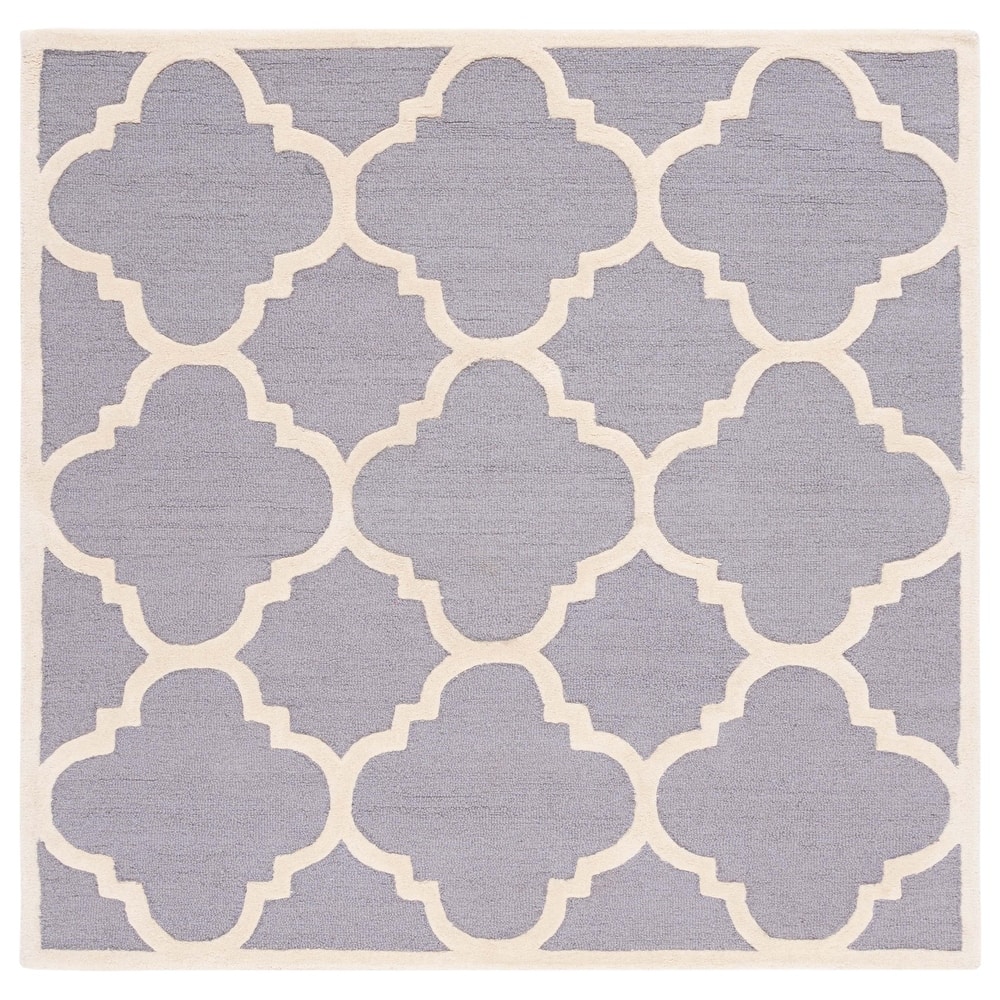 SAFAVIEH Handmade Cambridge Gullveig Modern Moroccan Wool Rug