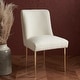 preview thumbnail 114 of 124, SAFAVIEH Couture Nolita Velvet Accent Chair - Mustard / Brass - 28"x23"x35.3" - 28" W x 23" D x 35" H
