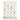 Wooden Jewelry Display Rack with 20 White Hooks