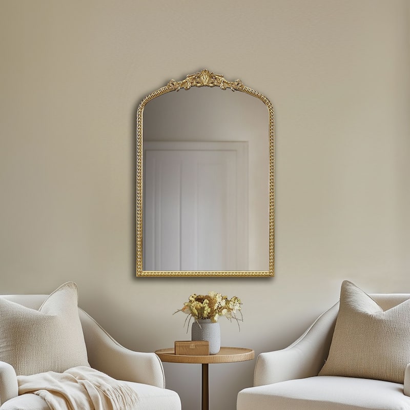 Madison Park Lilbeth Beaded Arch Wall Decor Mirror - N/A