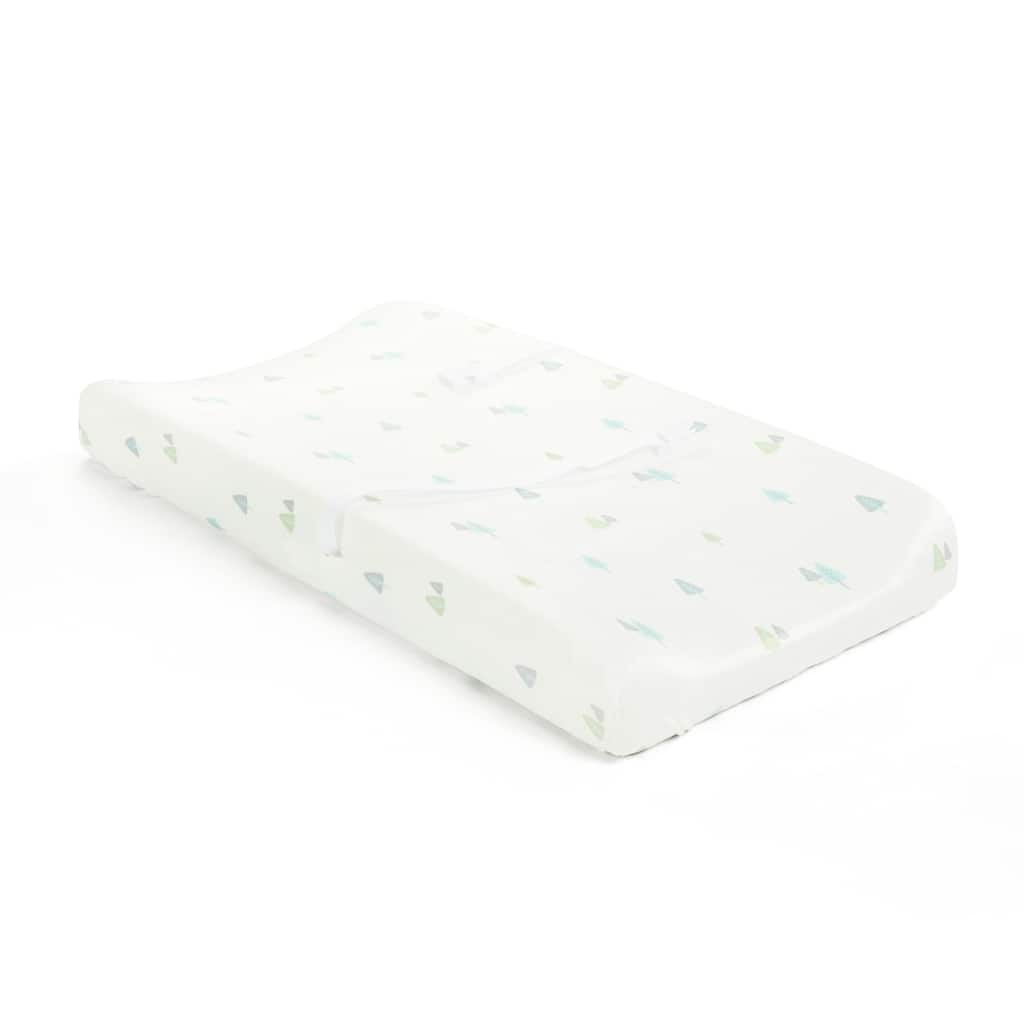 Lush Decor Hygge Sloth Trees Soft & Plush Changing Pad Cover - 32" x 16" x 5"