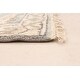 preview thumbnail 5 of 7, ECARPETGALLERY Hand-knotted Royal Oushak Light Grey Wool Rug - 2'5 x 15'6