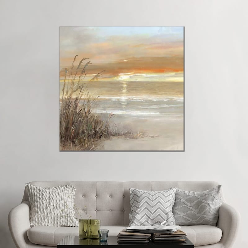 iCanvas "Malibu Sunset" by Sally Swatland Canvas Print