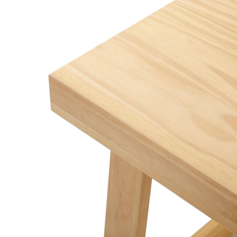Plank and Beam Classic Rectangular Side Table - 25"