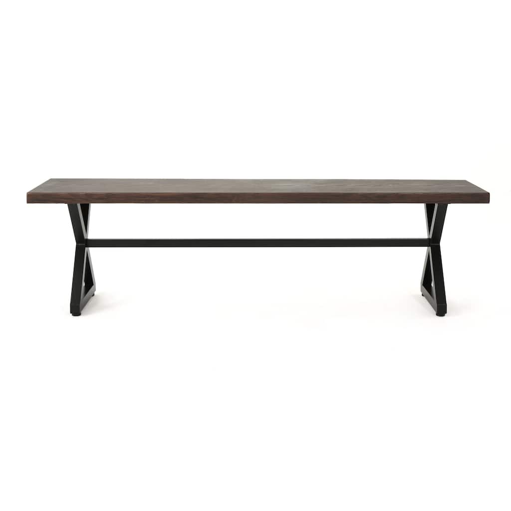 Garden Bench Patio Bench, Outdoor Backless Bench Leisure Bench