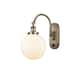 Option Antique Brass / Matte White