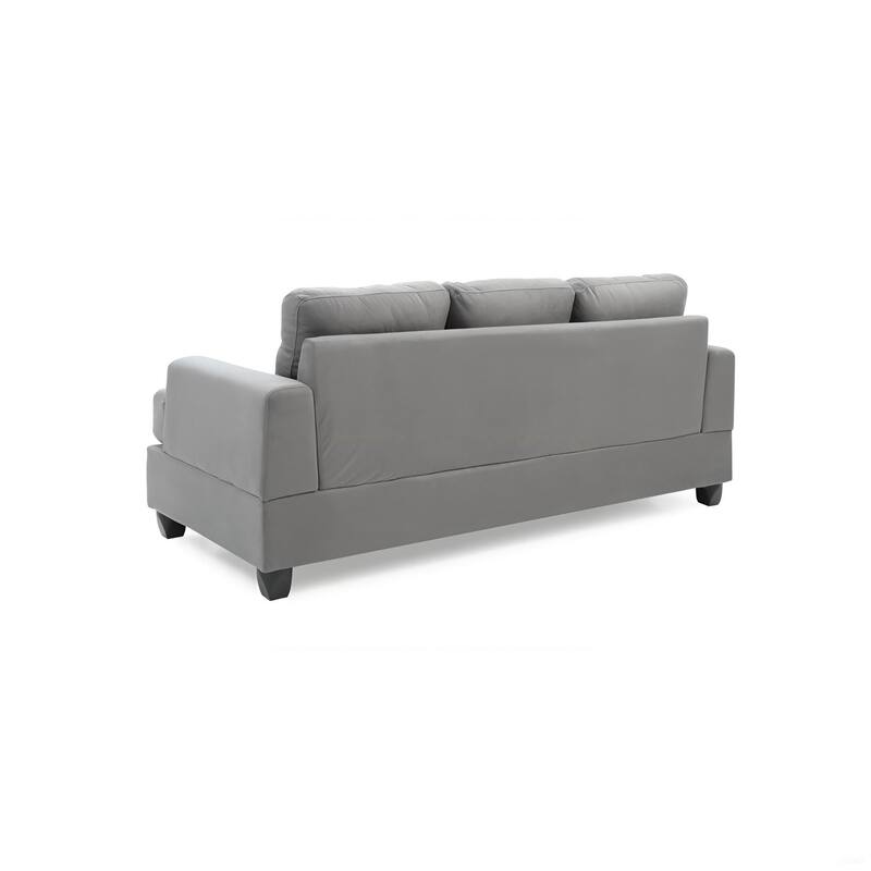 G513A-S Gray Microfiber Sofa