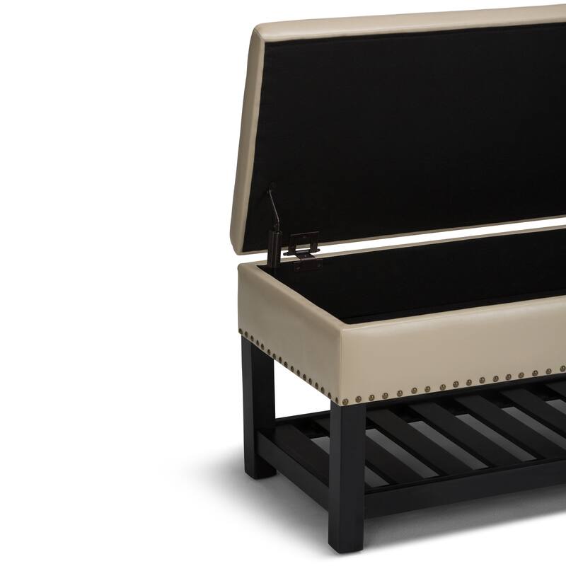 Modern Storage Ottoman Bench for Living Room