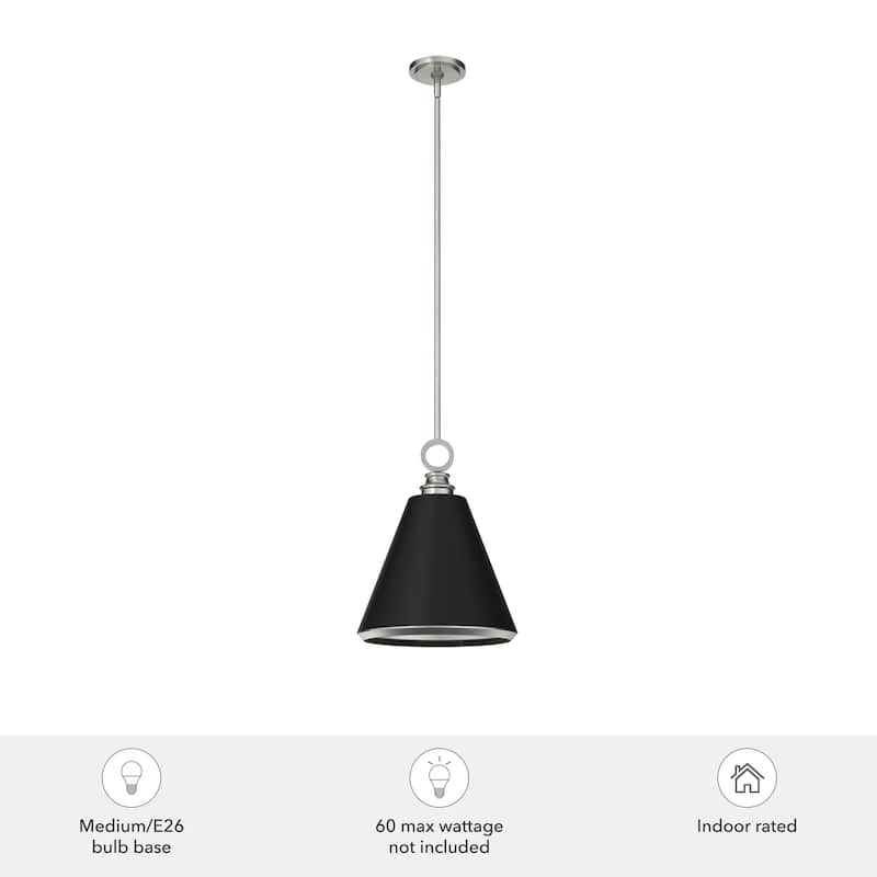 Hunter Klein Art-Deco Metal Pendant - Kitchen Island, Dining Room, Entry - Modern, Industrial