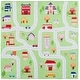 preview thumbnail 2 of 12, SAFAVIEH Santa Monica Kids Neeltje Kids Rug 6' Square - Light Green