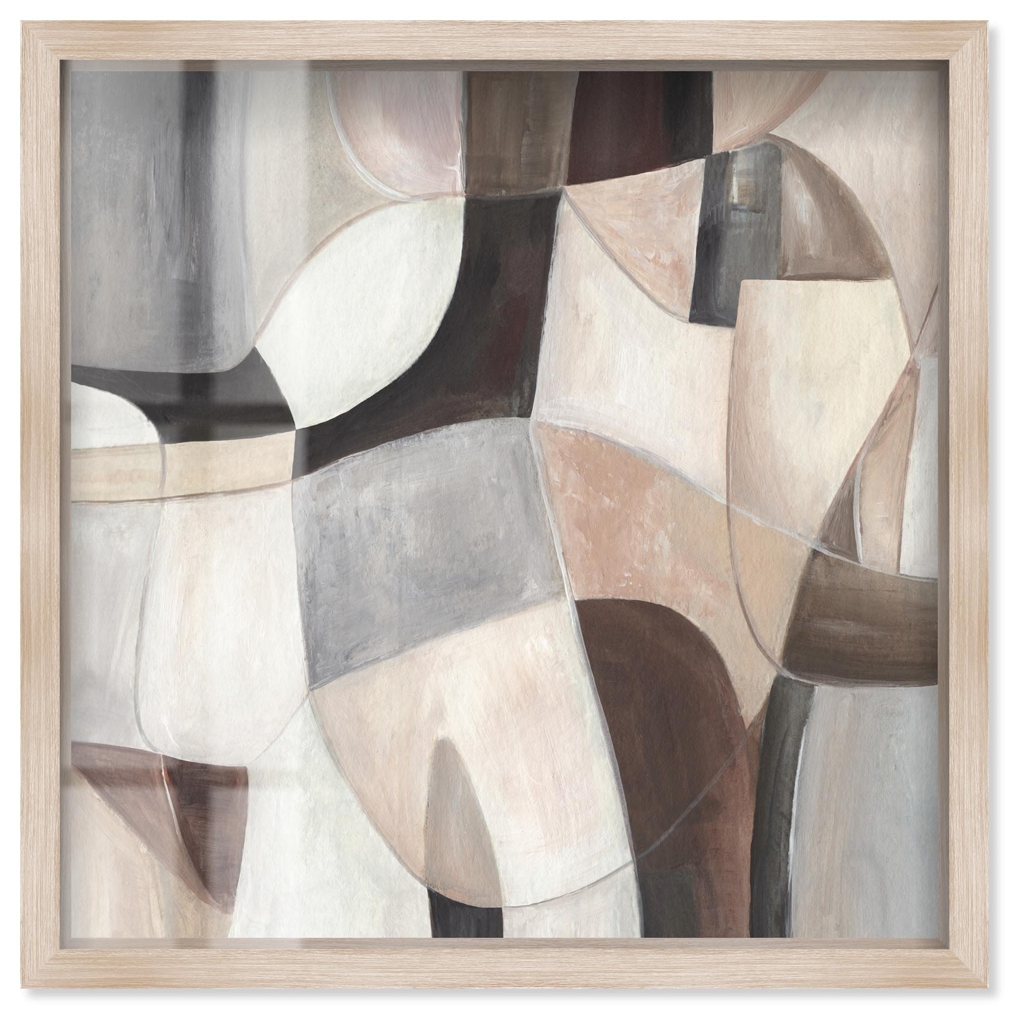 Above and Beyond I Black Decor Shadowbox Print by Art Remedy