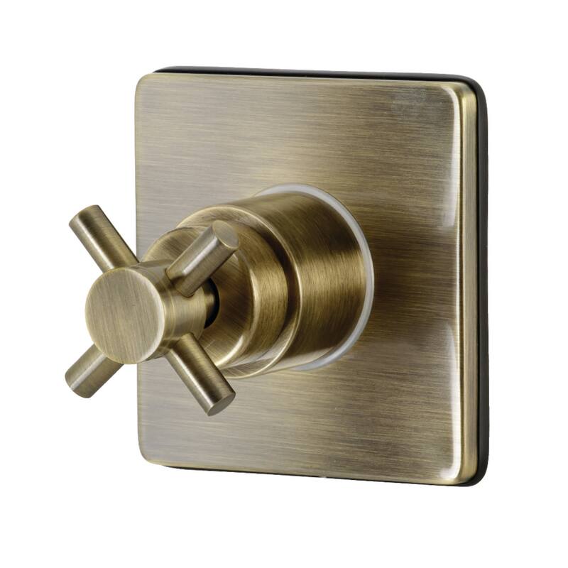 Kingston Brass Concord Single Handle 3 Function Diverter Valve Trim - Antique Brass