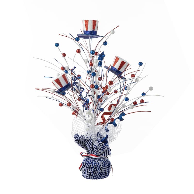 Glitzhome Pinecone Berry Table Tree Fall Harvest Xmas Centerpieces