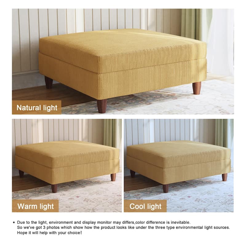 Oversized Storage Sectional Sofa Modular Couch