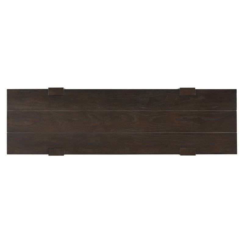 Modern 47.2" Wooden Console Table with Hidden Drawer and Side Power Outlet for Entryway or Living Room