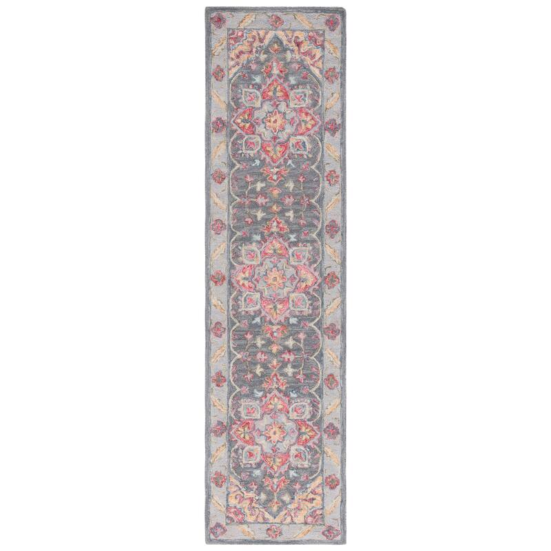 SAFAVIEH Handmade Metro Bert Medallion Wool Rug