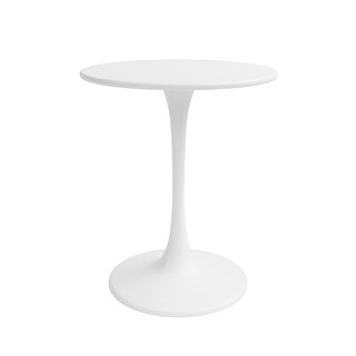Kurv 24" Tulip Bistro Table, Weather Resistant, Indoor/Outdoor