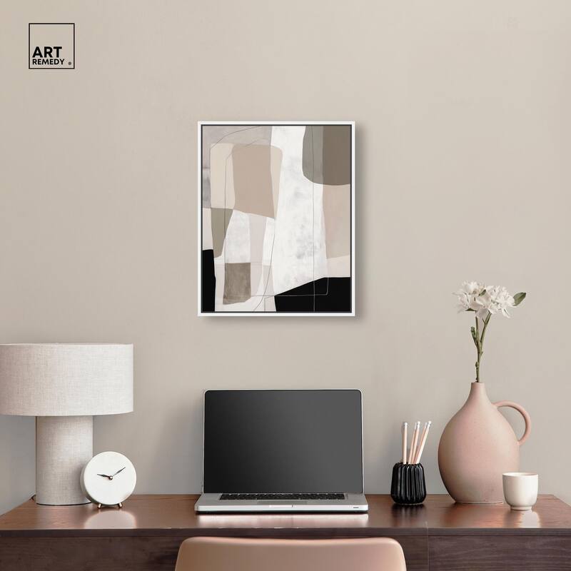 Neutral Forms II Canvas by Art Remedy
