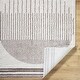 preview thumbnail 29 of 34, Livabliss Scandinavian Fossay Shag Stripe Washable Area Rug