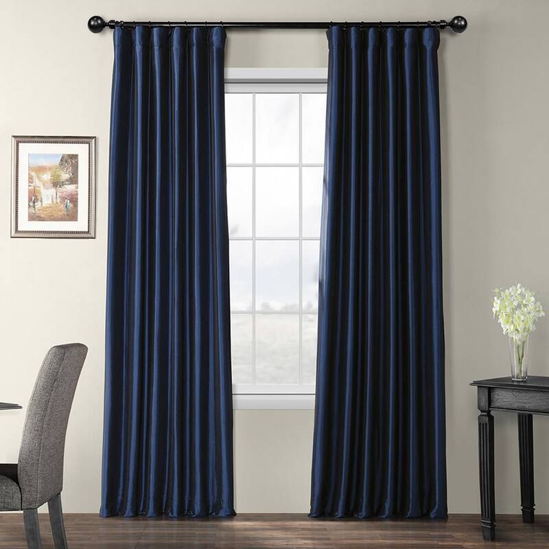 1-inch Diameter Steel Ball Adjustable Single Drapery Curtain Rod