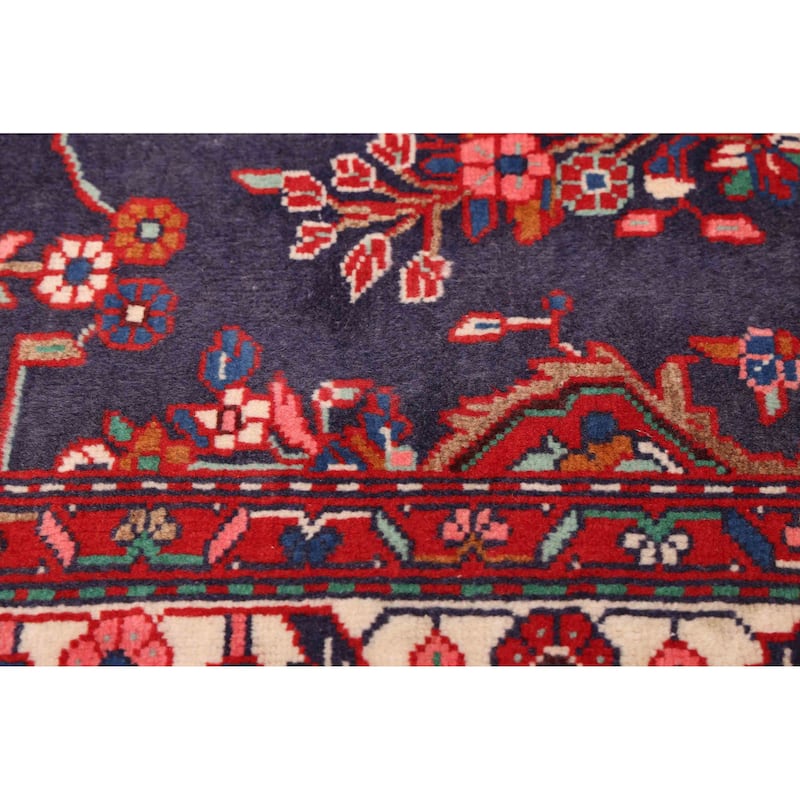 ECARPETGALLERY Hand-knotted Anadol Navy Wool Rug - 3'0 x 5'1