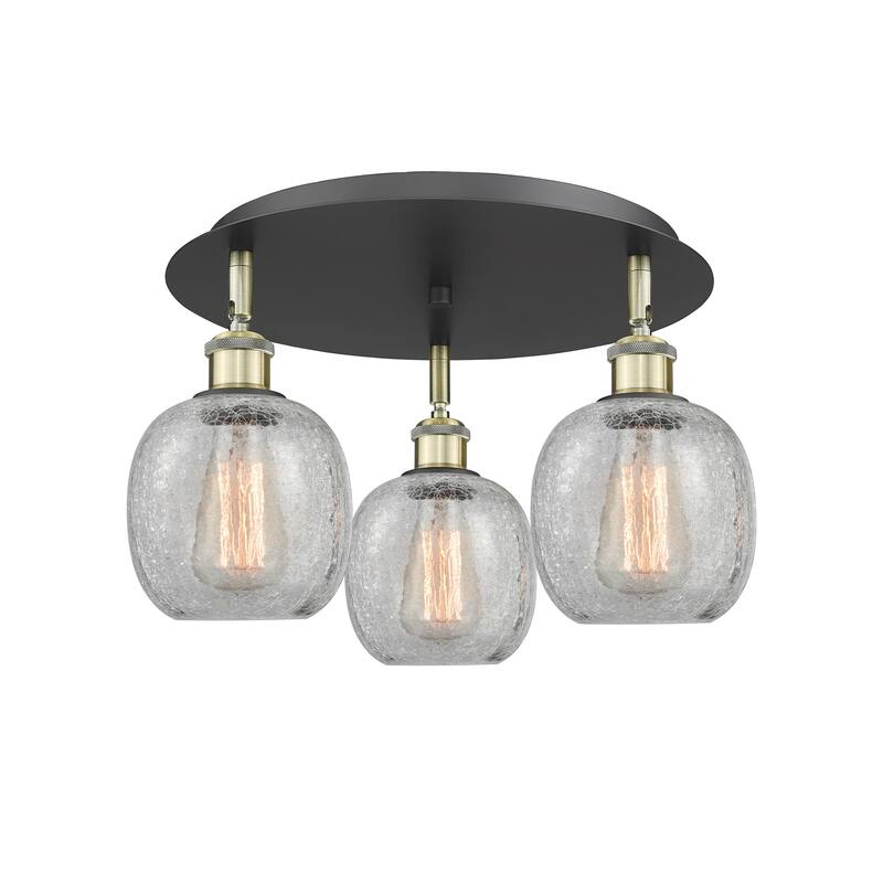 Innovations Lighting Belfast - 3 Light 18" Flush Mount