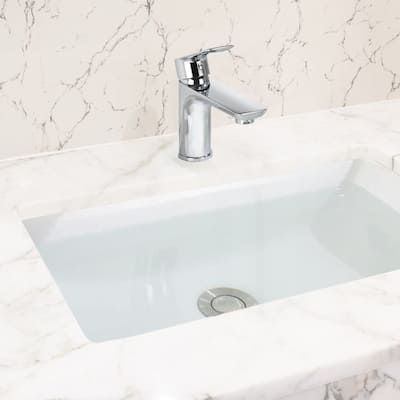 Chrome Single Handle Lavatory Basin Sink Faucet