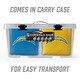 preview thumbnail 5 of 3, Los Angeles Chargers NFL Dual Sided Pro Stop & Slide Cornhole Bags