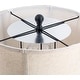 preview thumbnail 5 of 4, Teagan Indoor/ Outdoor Faux Wicker Table Lamp - 29"H x 16"W x 16"D