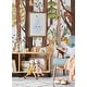 preview thumbnail 3 of 4, Forest Animal Hide & Seek Peel and Stick Wall Mural by RoomMates