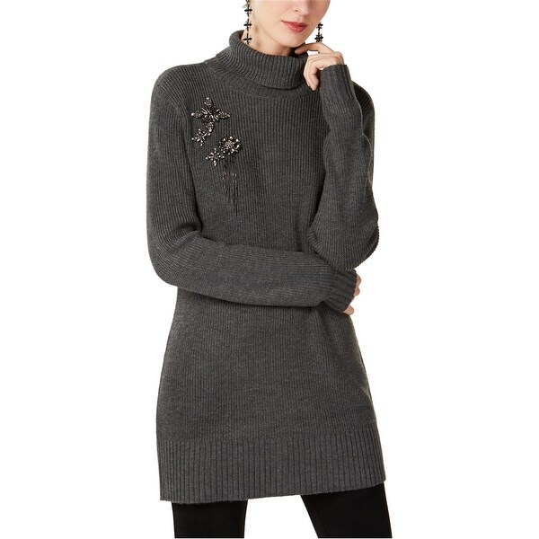 I-N-C Womens Brooch Pullover Sweater. Opens flyout.