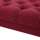preview thumbnail 18 of 63, Scarlette Tufted Fabric Ottoman Bench by Christopher Knight Home - 41.00" L x 17.25" W x 16.75" H