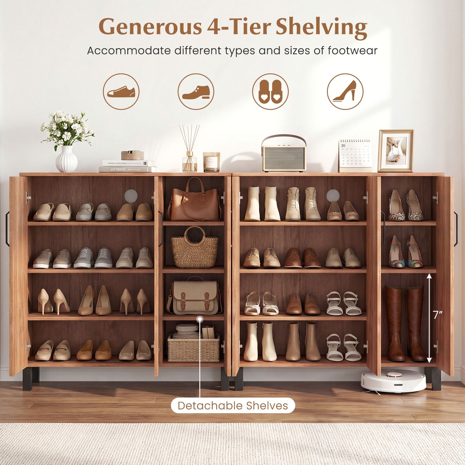 Gymax-5-Tier-Shoe-Storage-
