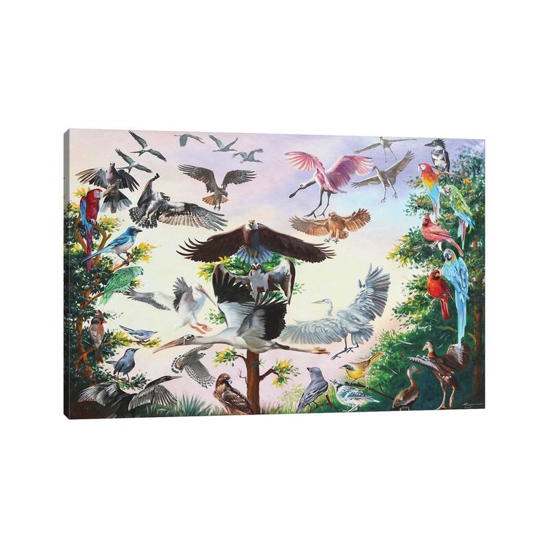 iCanvas "Bird House" by D. "Rusty" Rust Canvas Print