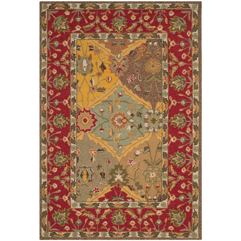 SAFAVIEH Handmade Easy Care Marti Oriental Rug