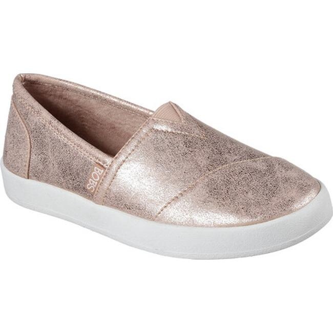 sparkle skechers slip ons